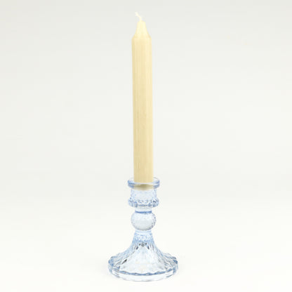 Lilac Harlequin Candlestick