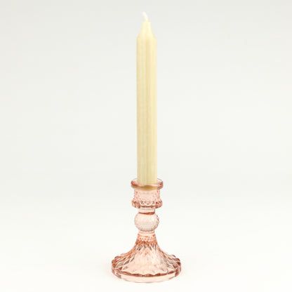 Rose Harlequin Candlestick