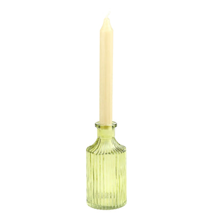 Olive Bottle Vase - Candle Holder