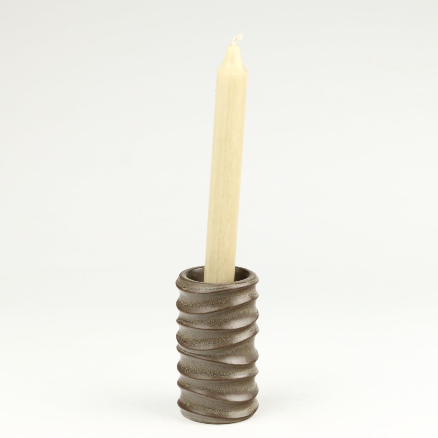 Faux Grey Candlestick