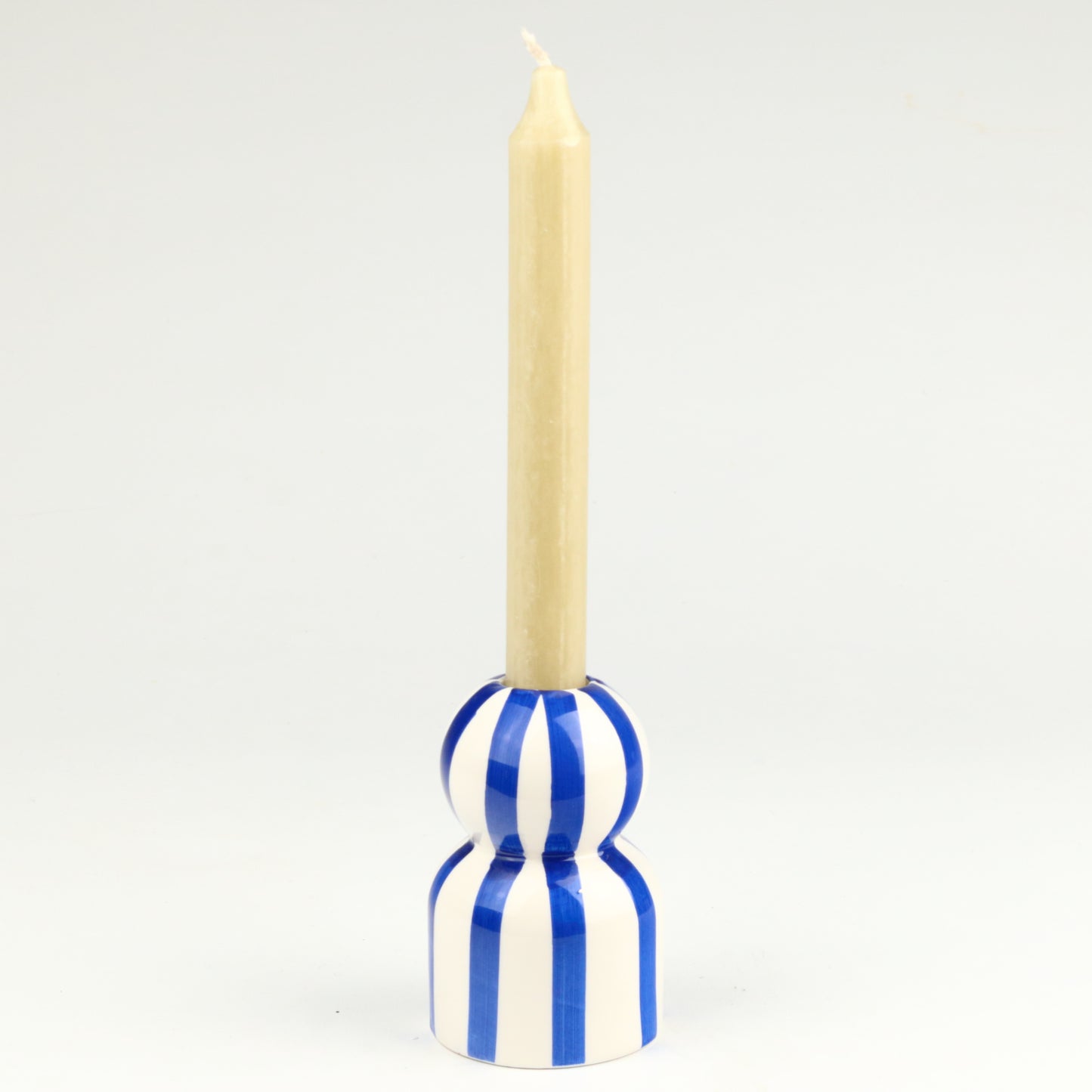 Azure Striped Circus Balloon
