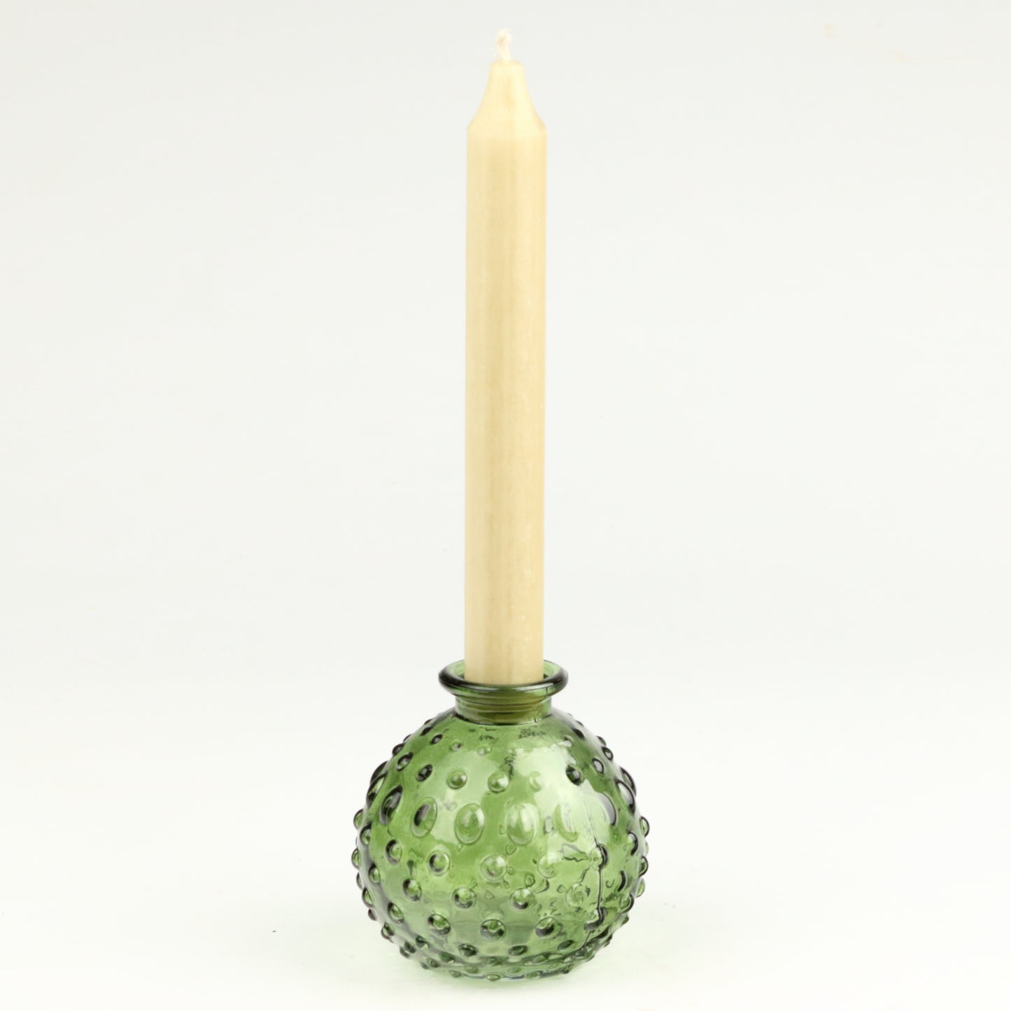 Fern Bumpy Sphere Candlestick