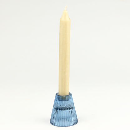 Cerulean Cone Vase - Candle Holder