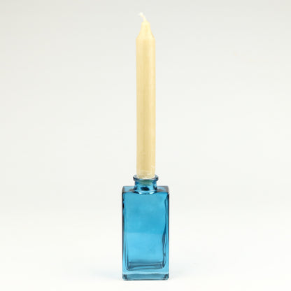 Azure Cuboid Vase - Candle Holder