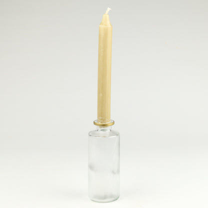 Clear Fluted Bottle