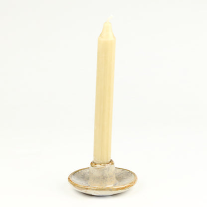 Hoary Ceramic Candlestick