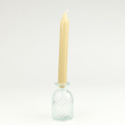 Clear Harlequin Vase - Bottle