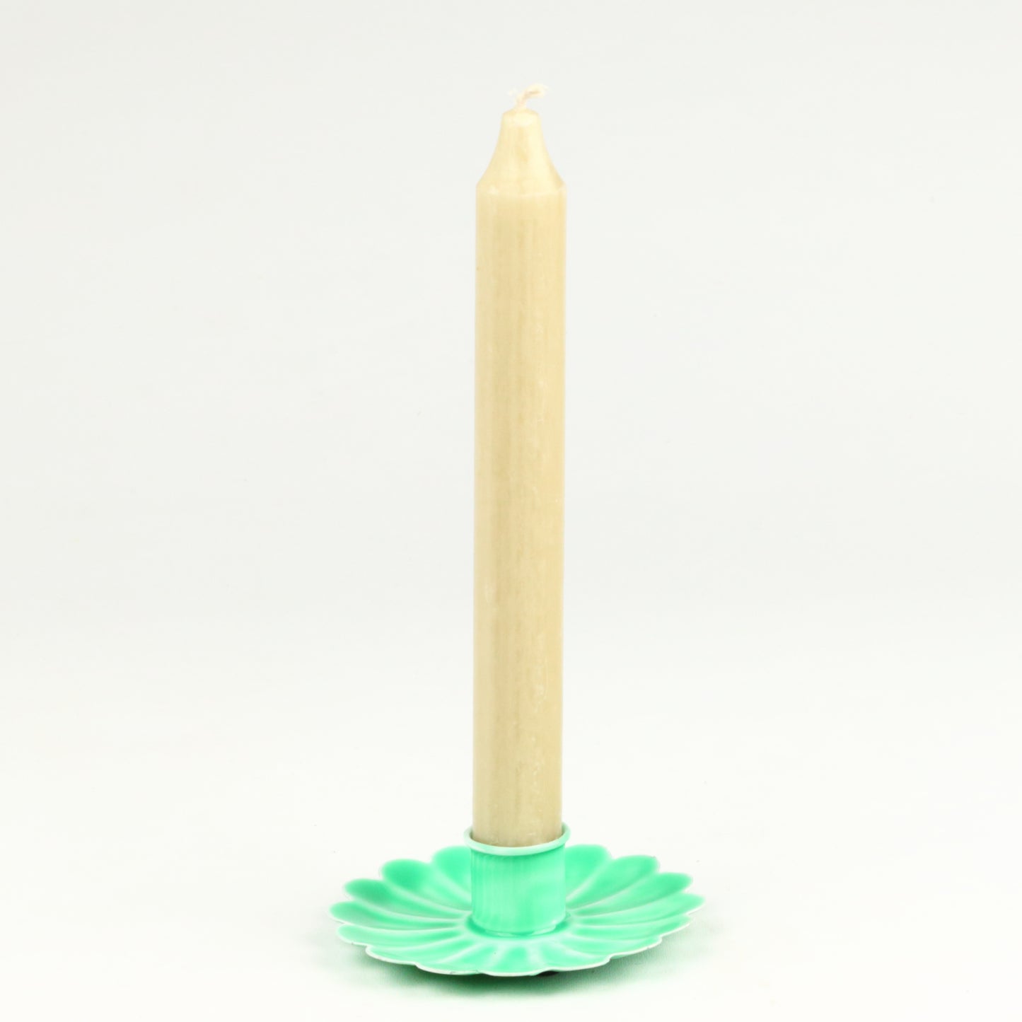 Mint Flower Candlestick