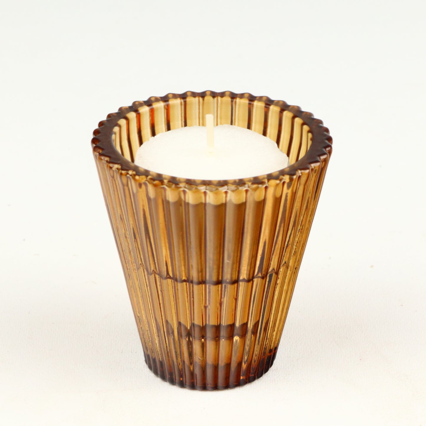 Amber Two Way Ribbed Cone