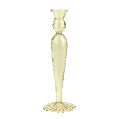 Sage Thimble Candlestick
