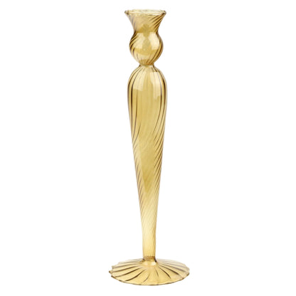 Aureate Thimble Candlestick