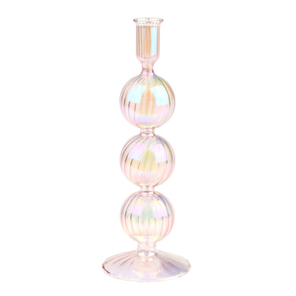 Trois Coral Pearlescent Sphere