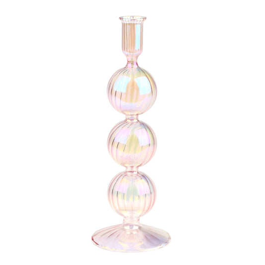 Trois Coral Pearlescent Sphere