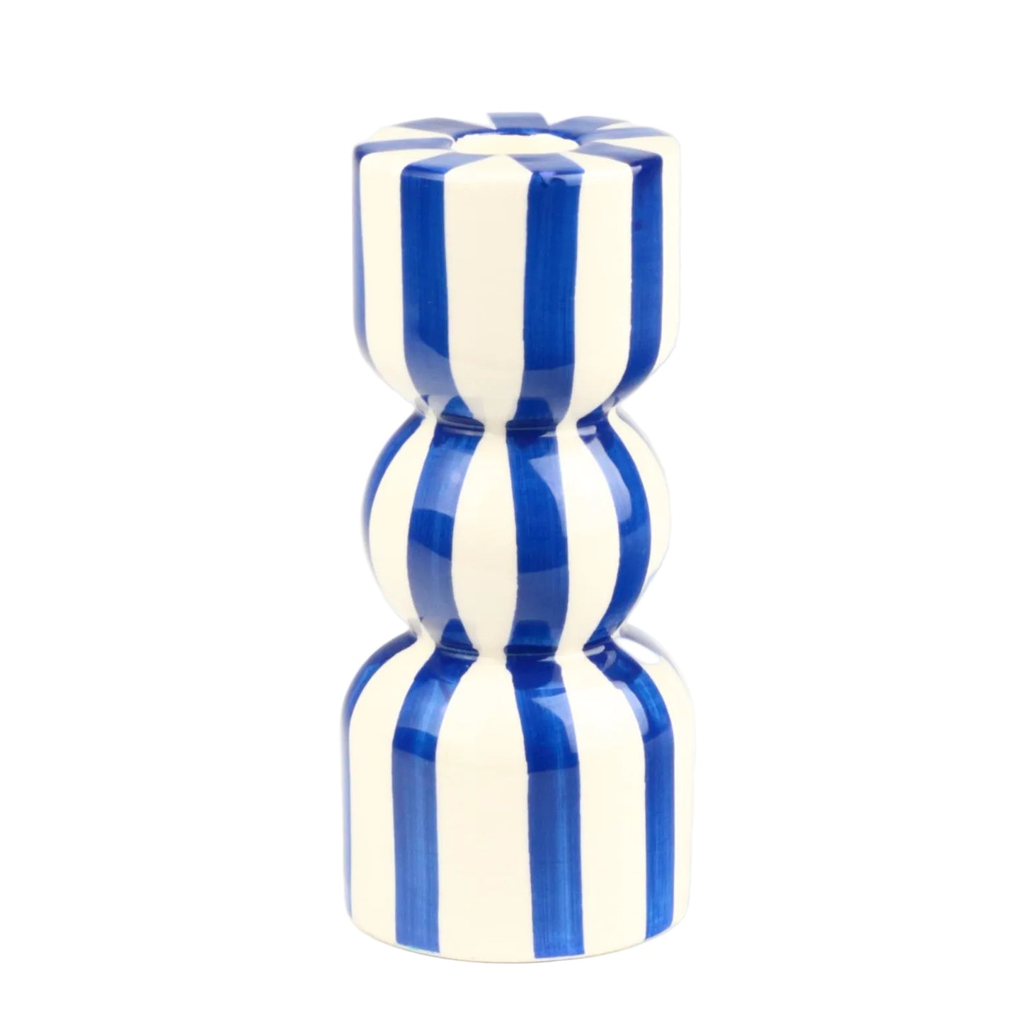 Azure Striped Circus Tower