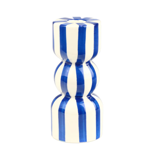 Azure Striped Circus Tower