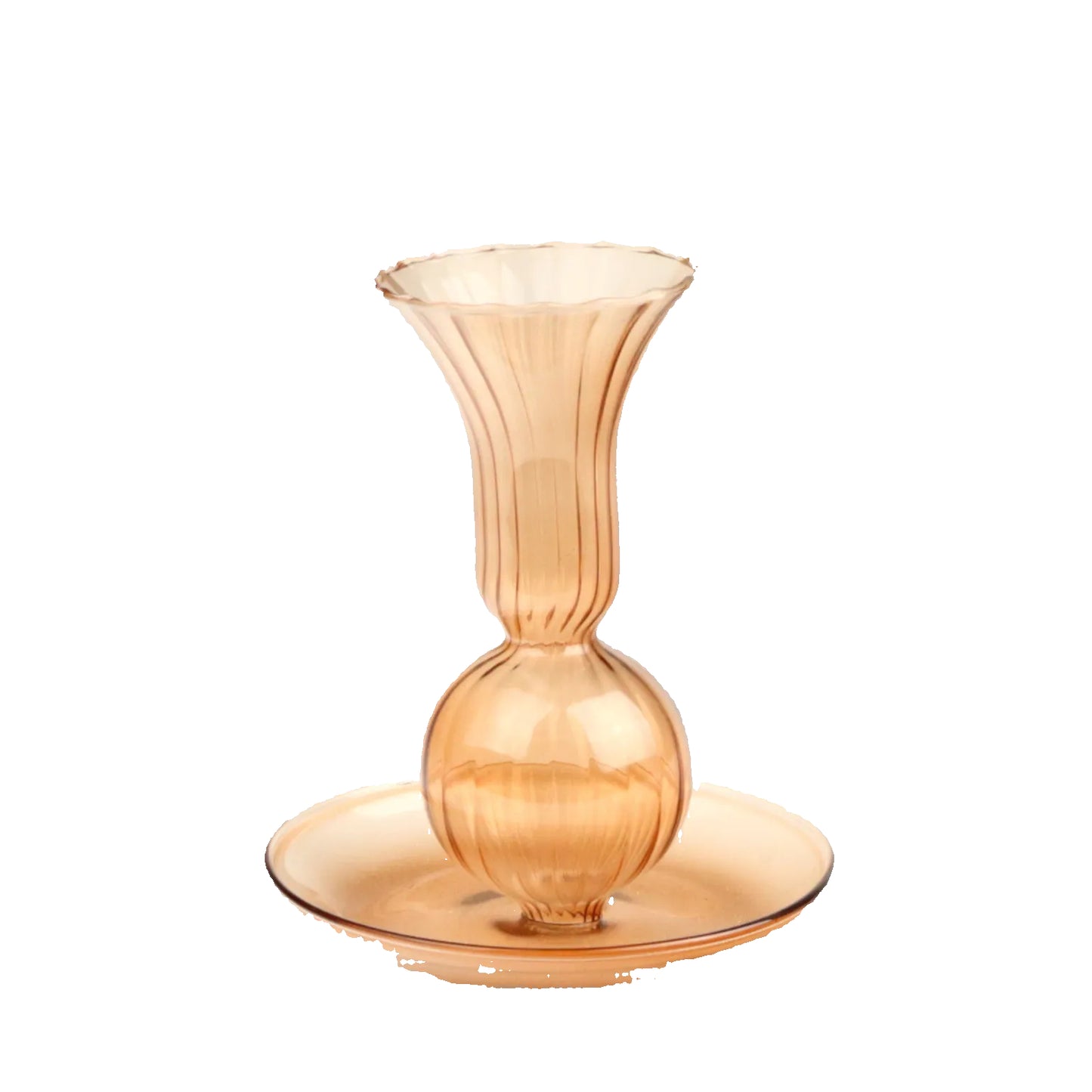 Hazel Fluted Candlestick