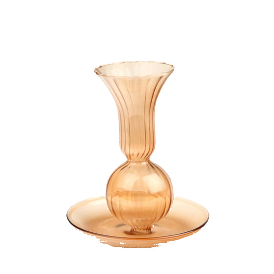 Hazel Fluted Candlestick