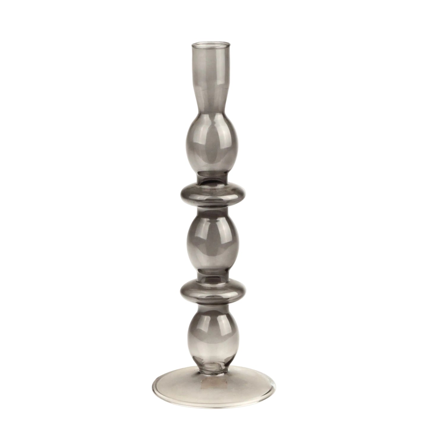 Smoky Two Tier Candlestick