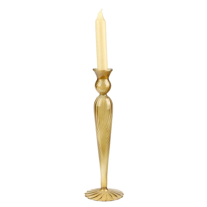 Aureate Thimble Candlestick