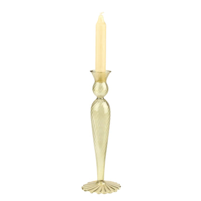 Sage Thimble Candlestick