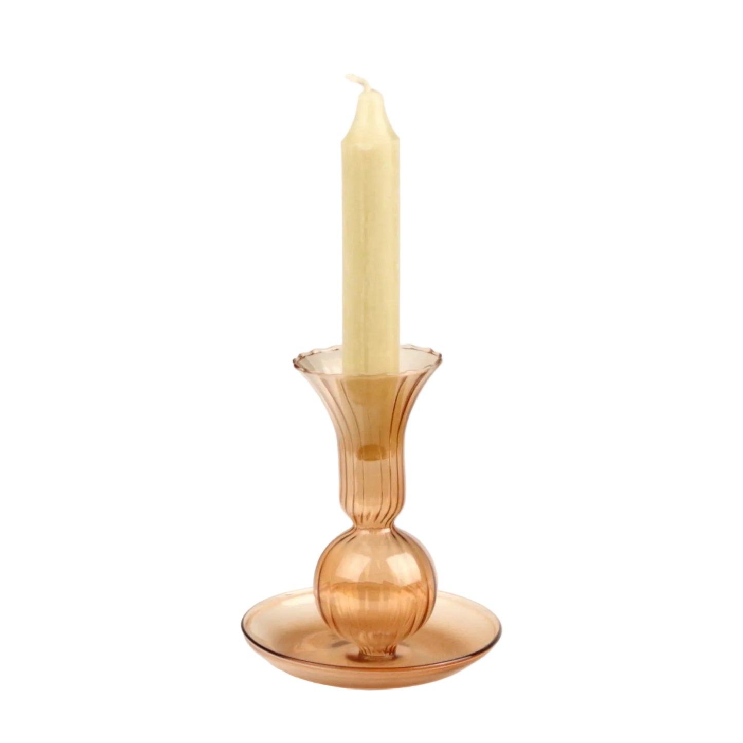 Hazel Fluted Candlestick