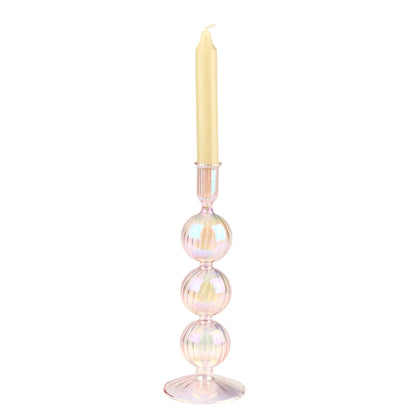 Trois Coral Pearlescent Sphere