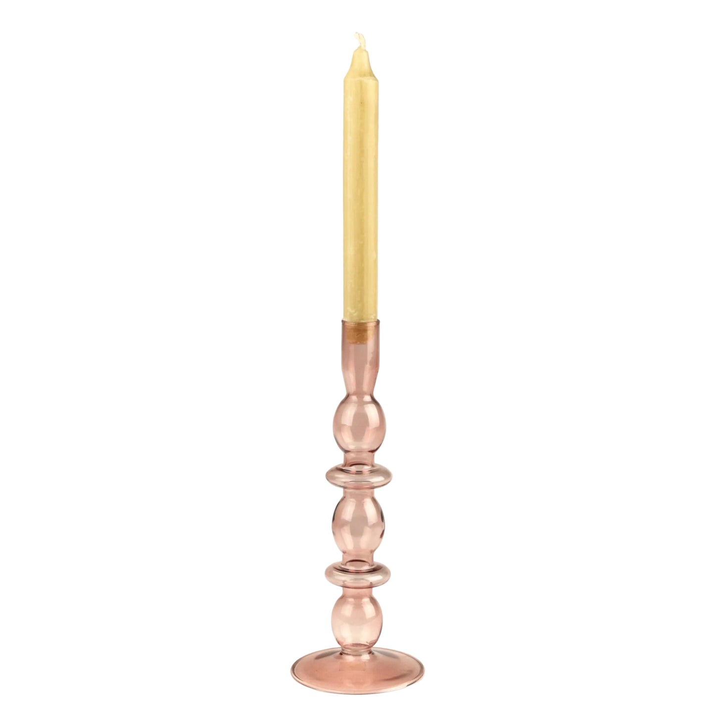 Rose Two Tier Candlestick