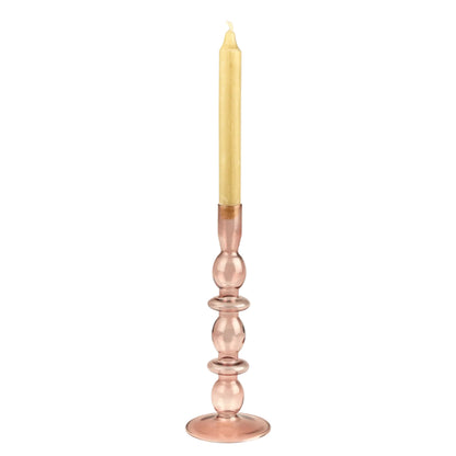 Rose Two Tier Candlestick