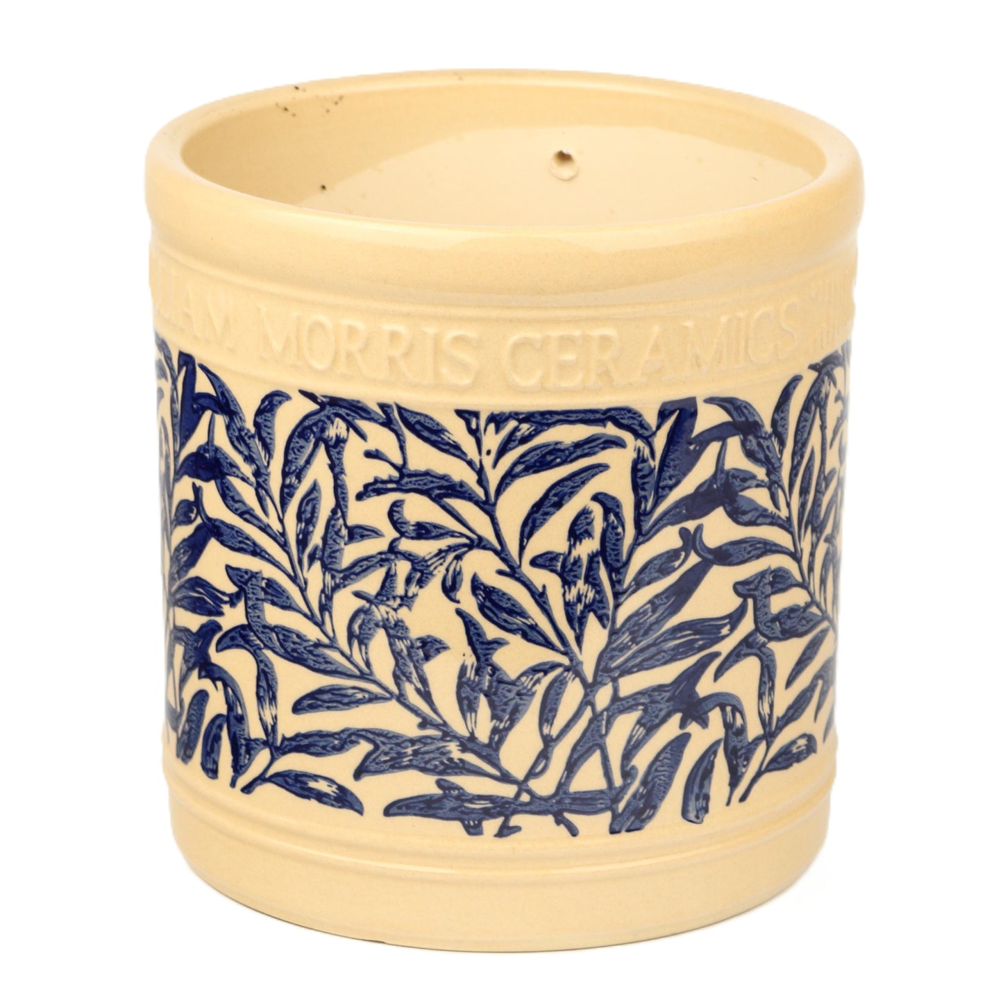 William Morris Blue Pot Small