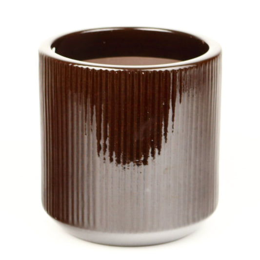 Chocolate Cylinder Pot Medium