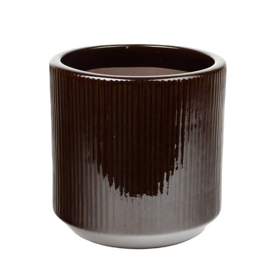 Chocolate Cylinder Pot Large