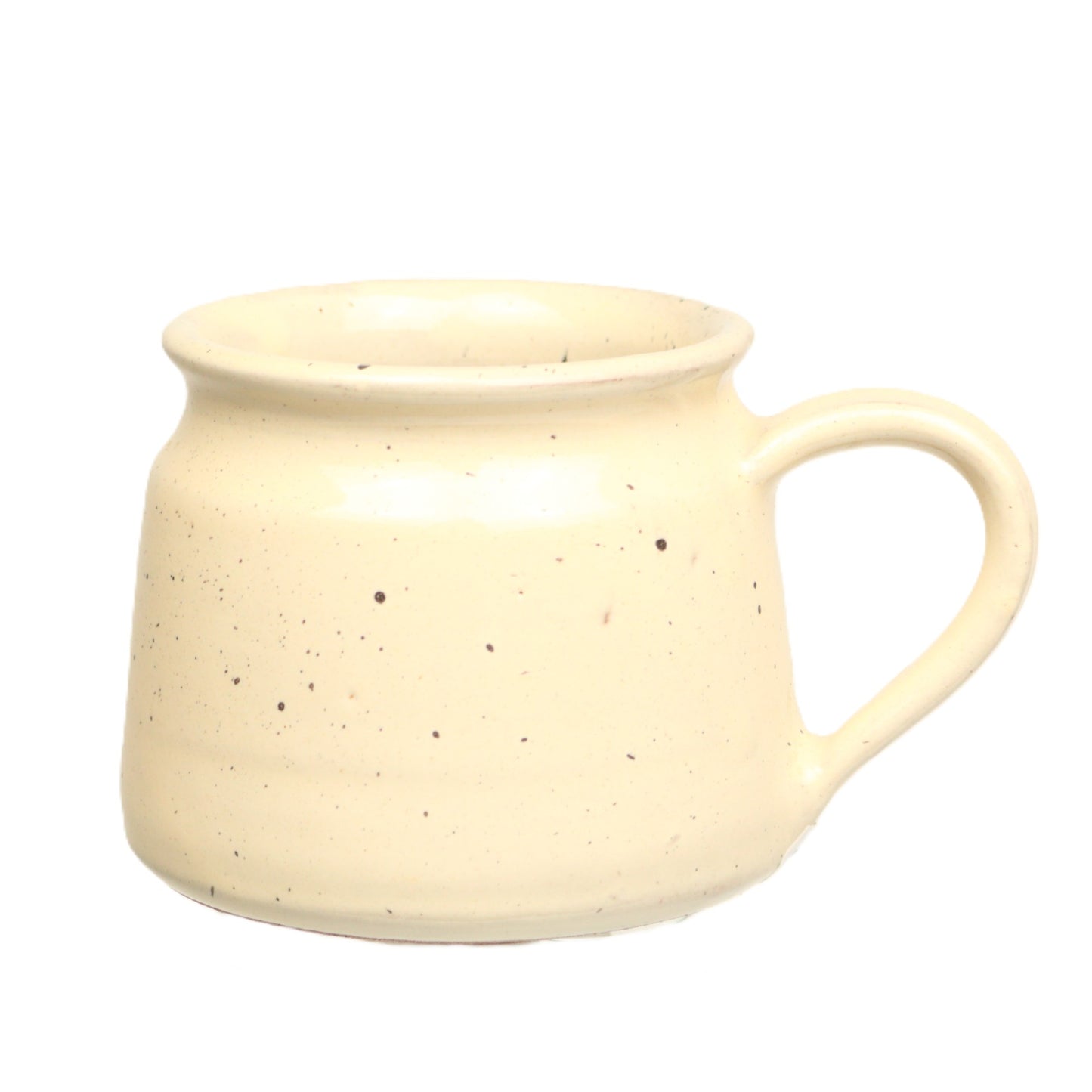 Speckled Ivory Squat Mug