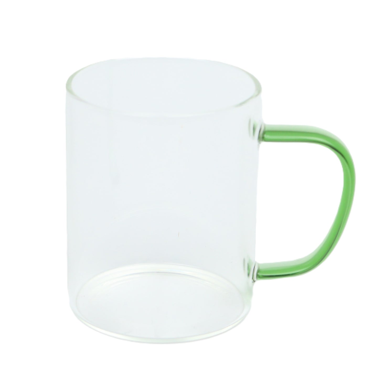 Green Glass Mug
