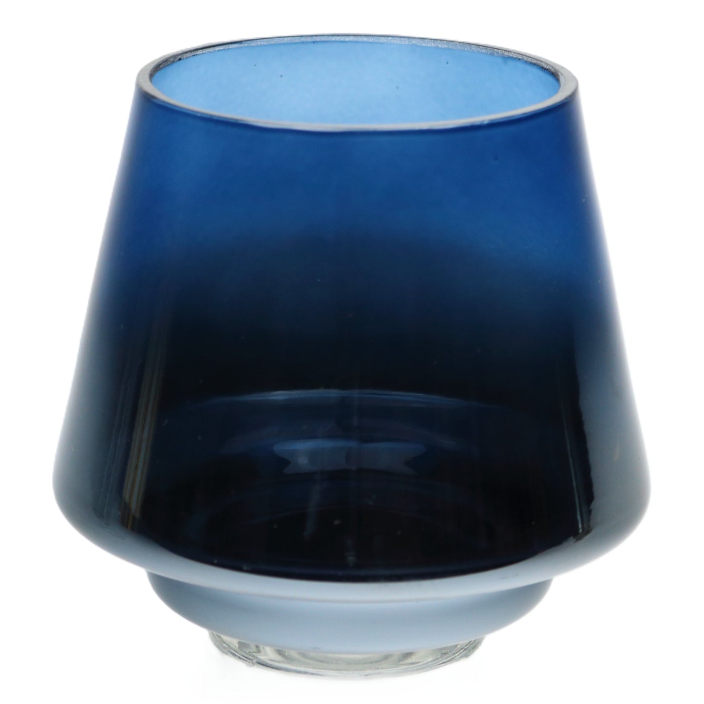 Blue Mirrored Glass