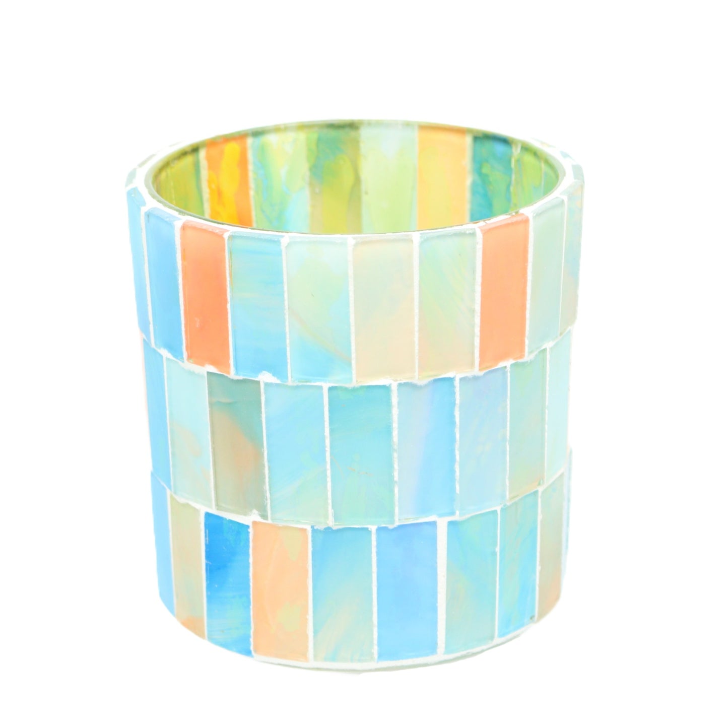 Summer Sky Mosaic Tealight Holder