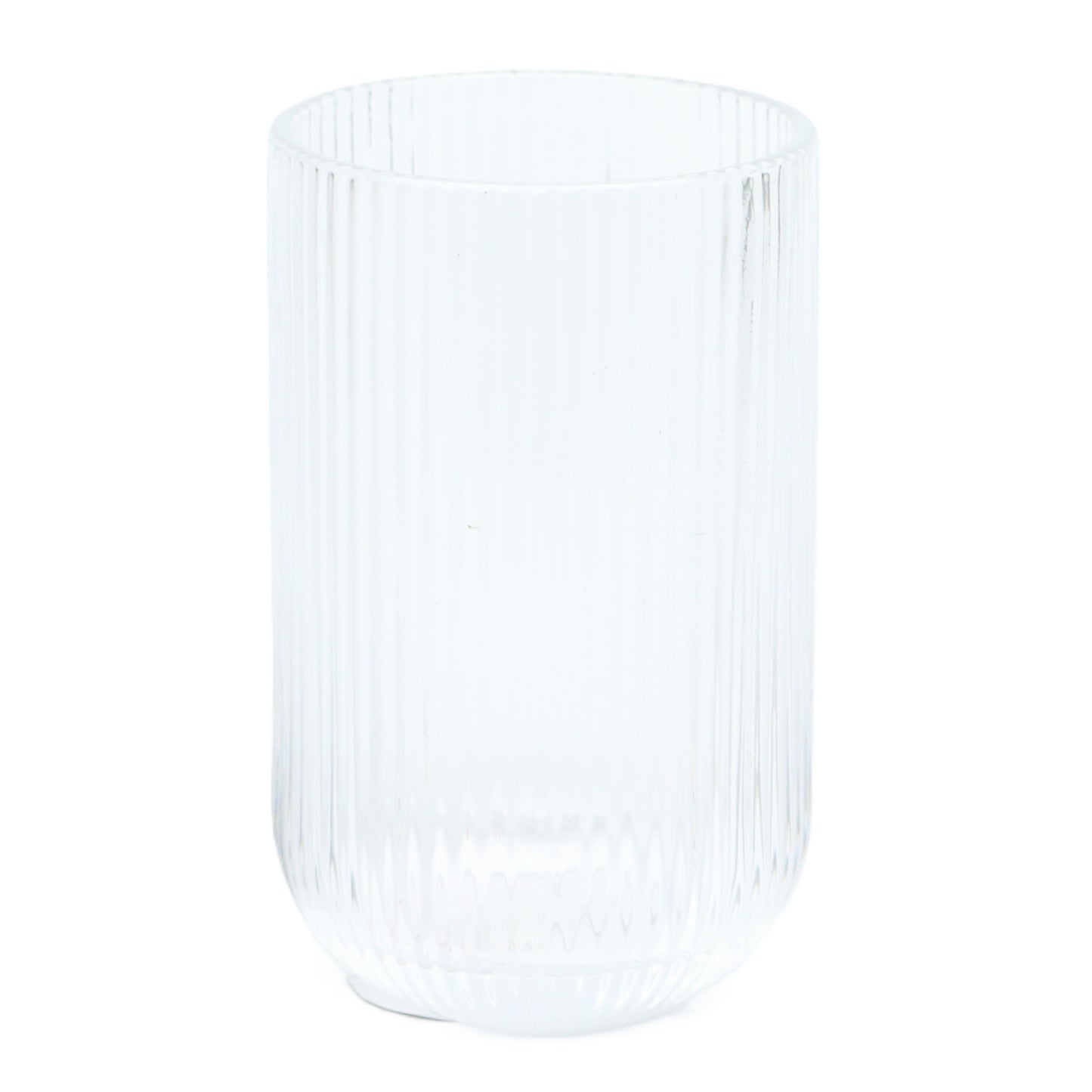 Clear Fluted Glass