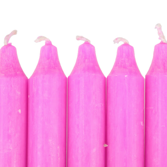 Hot Pink Candle