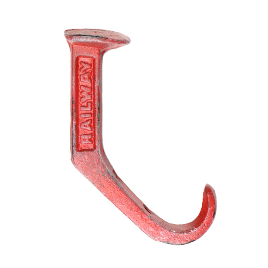 Red Railway Hook