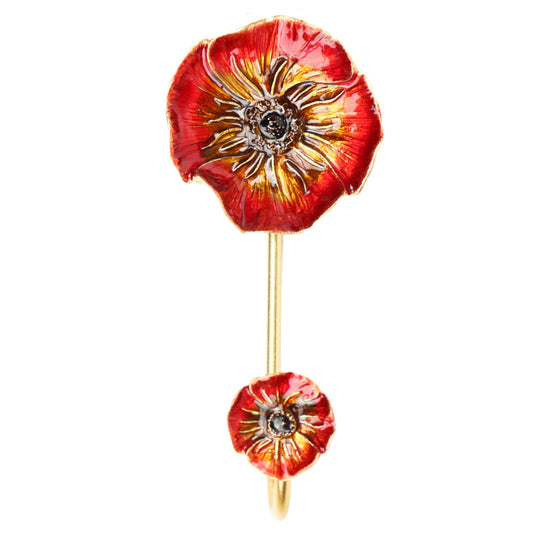 Crimson Poppies Hook