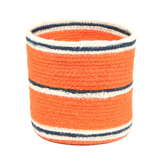 Orange and Black Basket