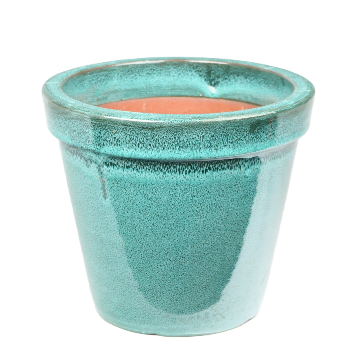 Teal Cone Pot Medium