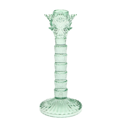 Sage Palm Tree Candlestick