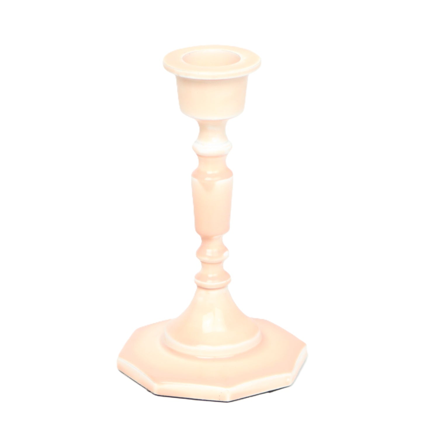 Cream Archaic Candle Holder