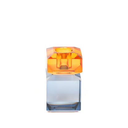 Sapphire Orange Geometric Candlestick
