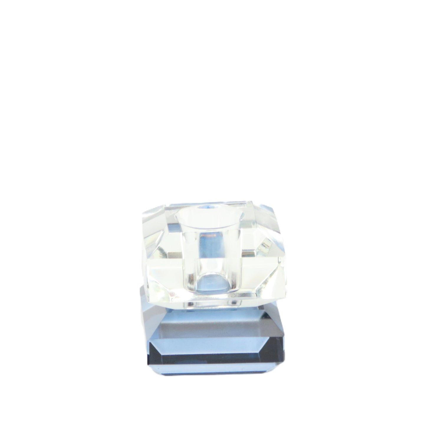 Icy Blue Geometric Candlestick