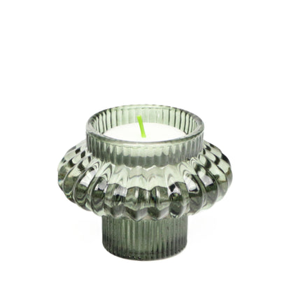 Two way green candle holder