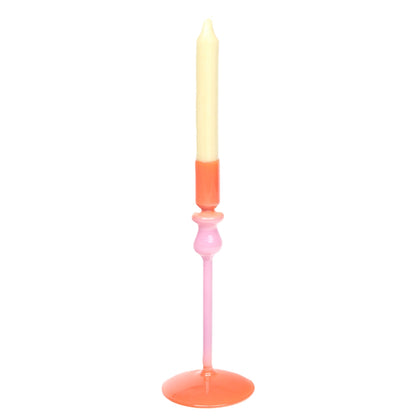 Pink Orange Candlestick