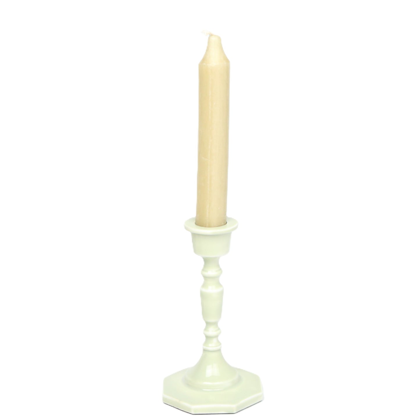 Ivory Archaic Candlestick