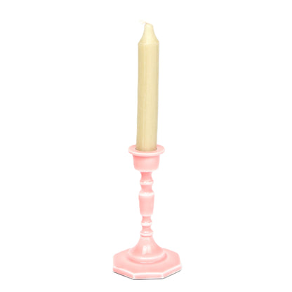 Blush Archaic Candle Holder