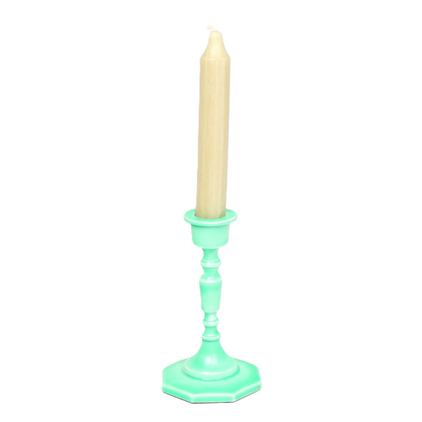 Aqua Archaic Candlestick
